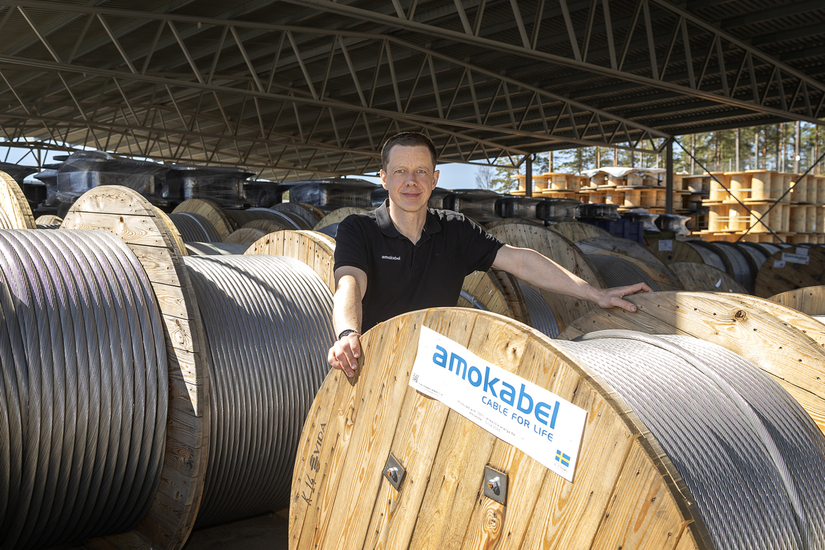 Amokabel triples bare conductor capacity – strengthening supply security for critical infrastructure 